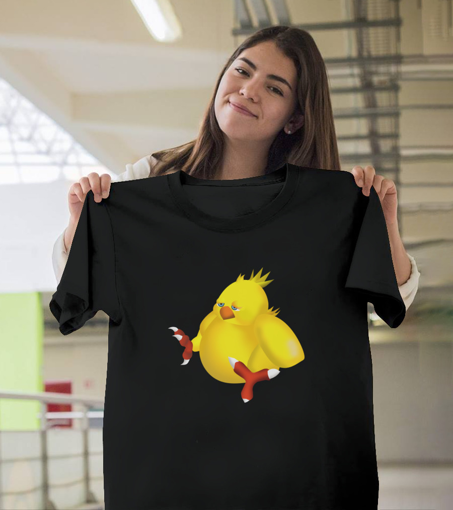 Chocobo Final Fantasy Yellow Bird Character T-Shirt