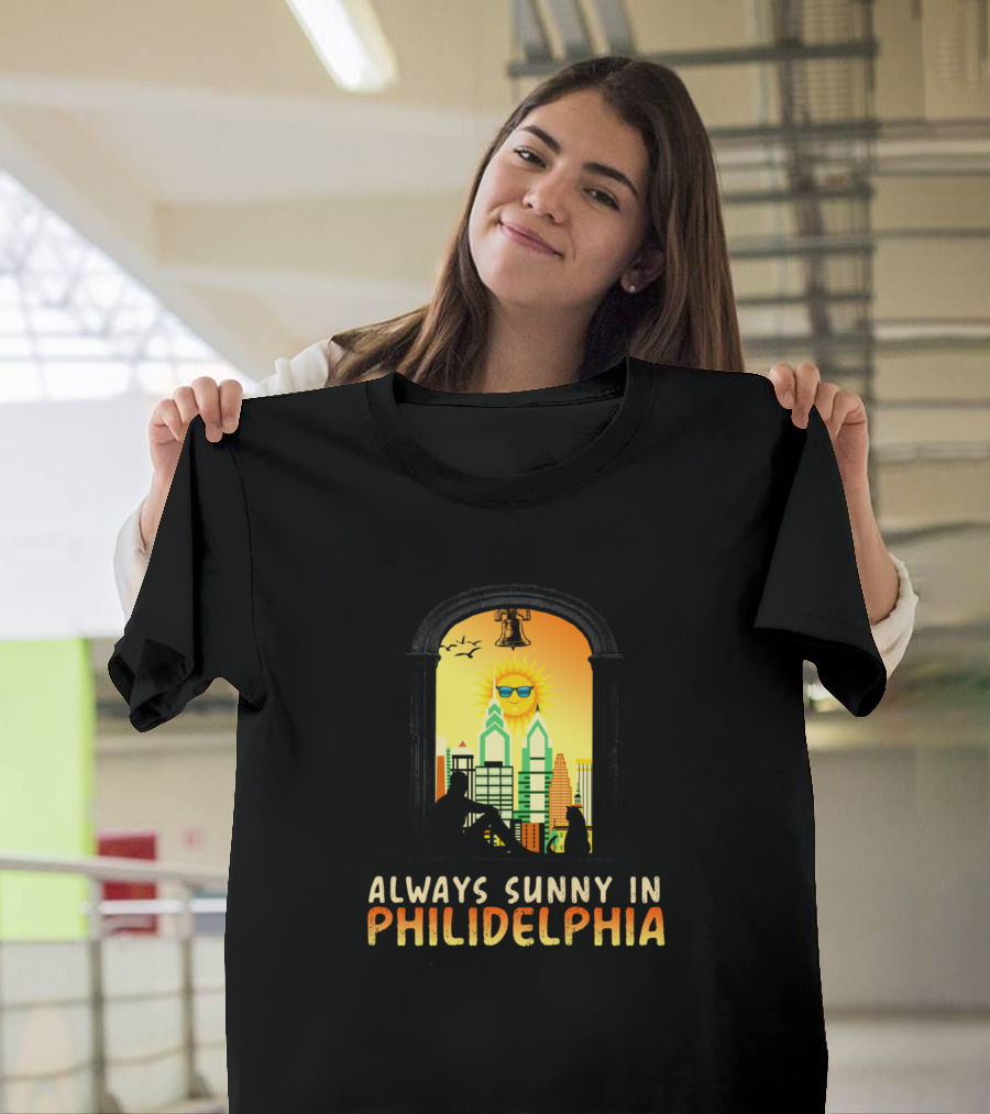 Always Sunny in Philadelphia Sunny Cityscape T-Shirt