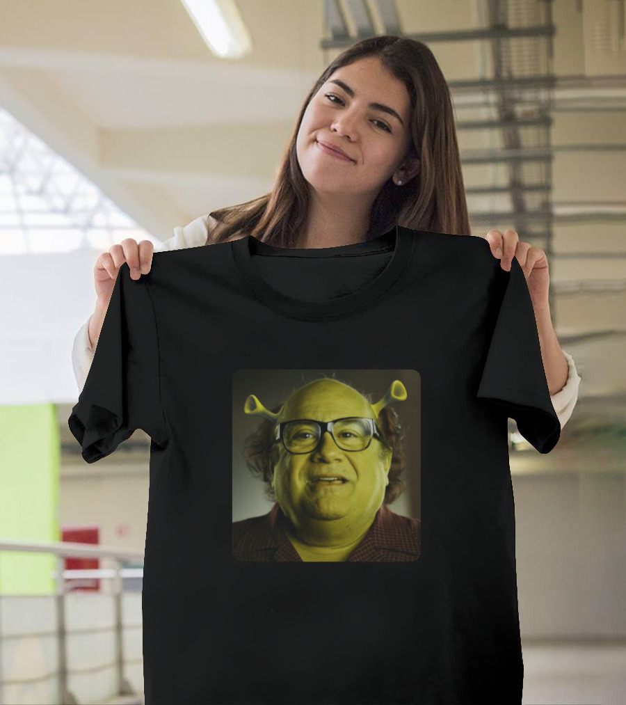 Shrek Devito Meme Mashup Character Fusion T-Shirt