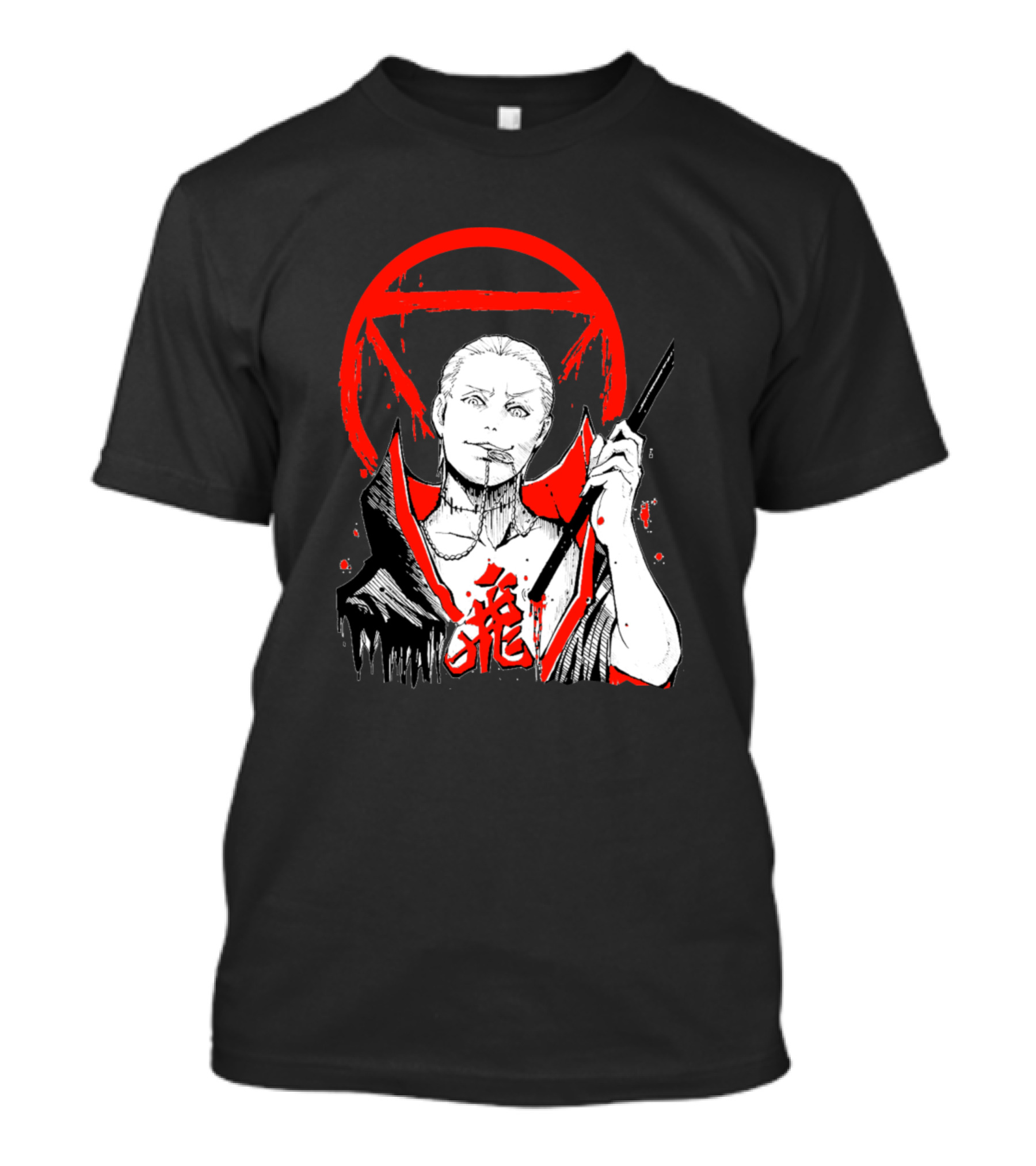Hidan Jashin Symbol Red Circle T-Shirt