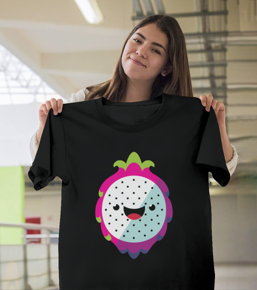 Cute Happy Dragon Fruit Funny Wonderful New T-Shirt