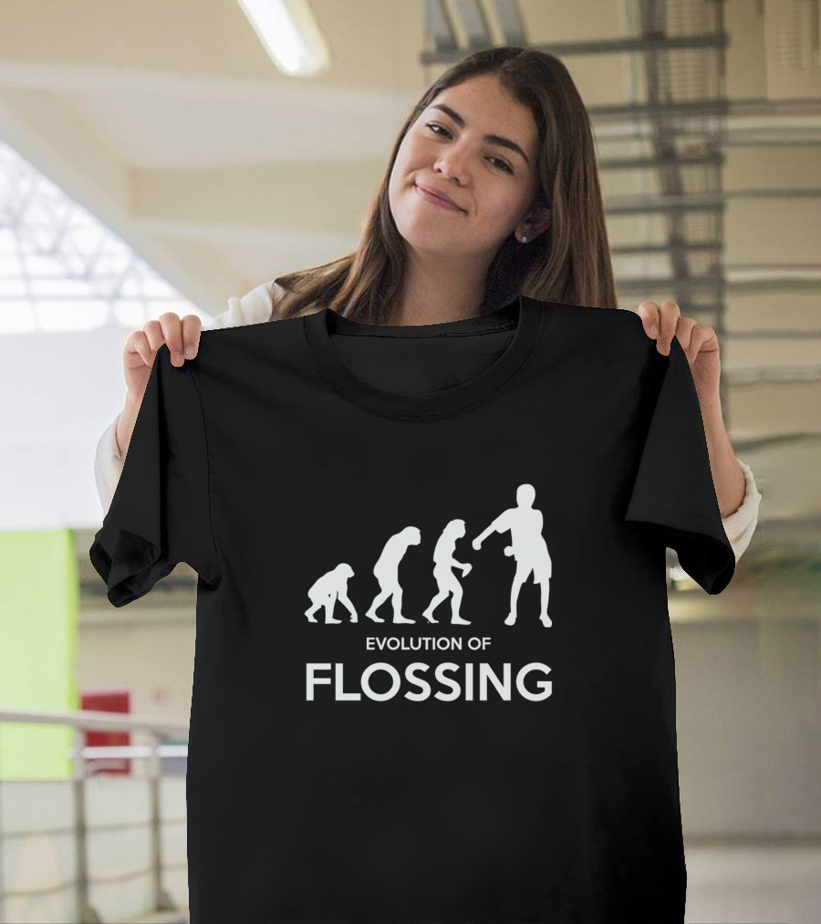 Evolution Of Flossing Dance Progression T-Shirt