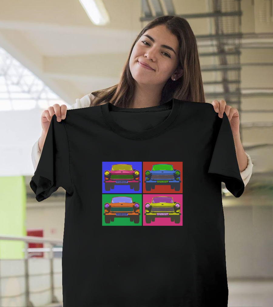 Trabant 601 Pop Art Style Andy Warhol Influence T-Shirt