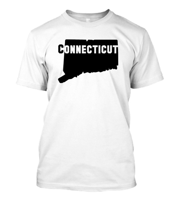 Connecticut State Map T-Shirt