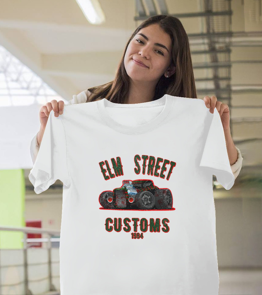 Elm Street Customs 1984 Vintage Hot Rod T-Shirt