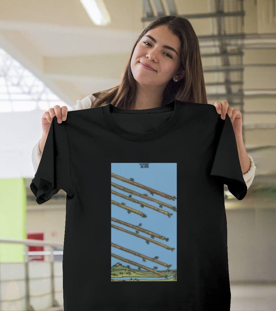 Tarot Card Eight Of Wands VIII Classic T-Shirt