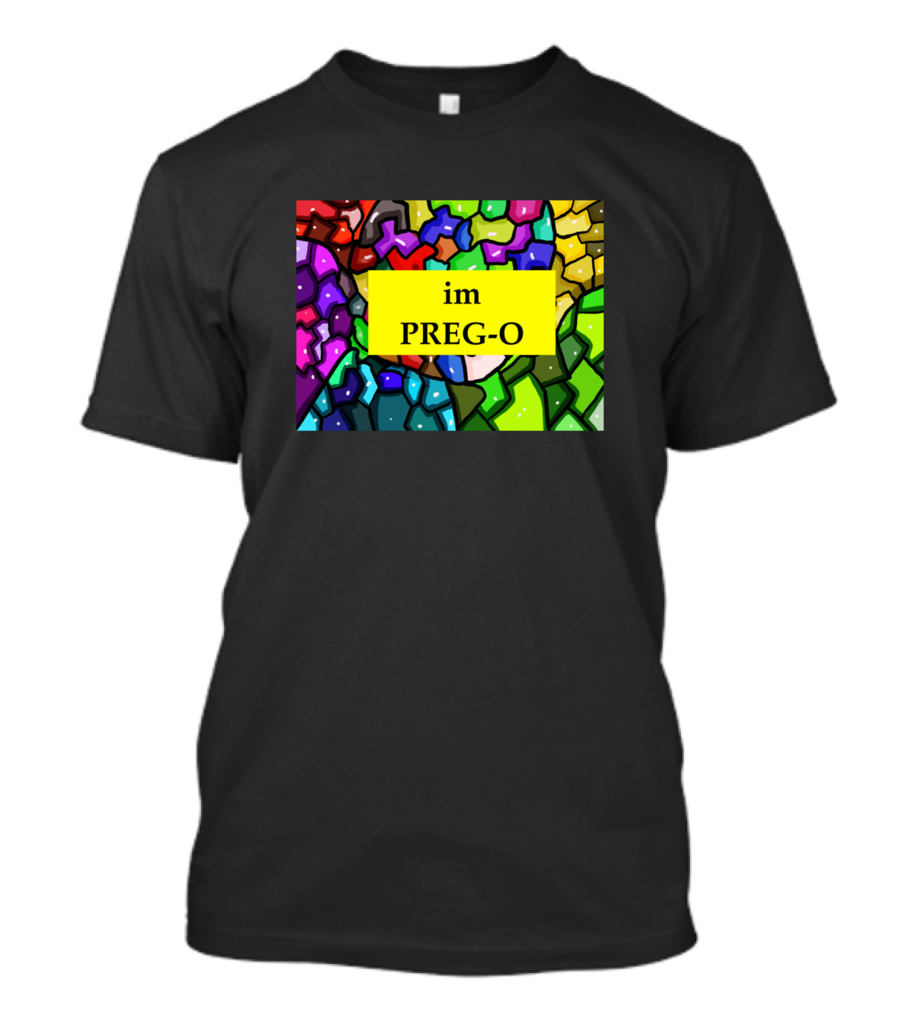 Im PREG-O Colorful Abstract T-Shirt