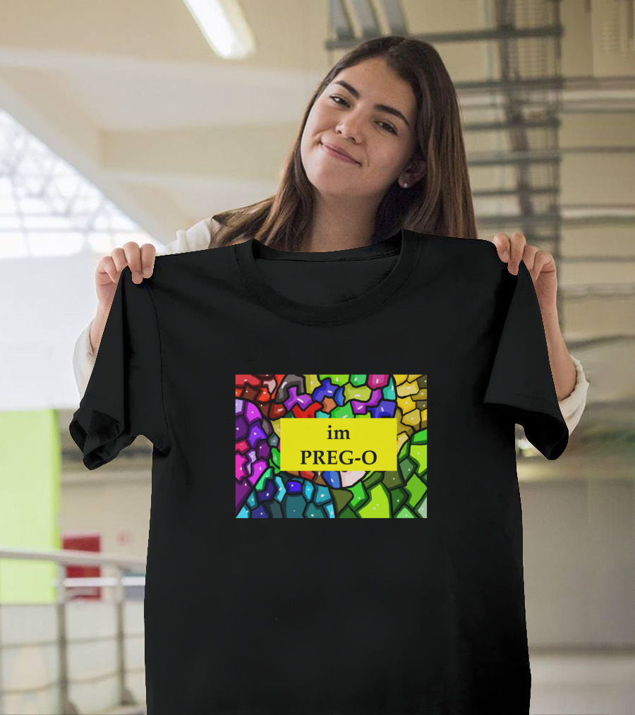 Im PREG-O Colorful Abstract T-Shirt