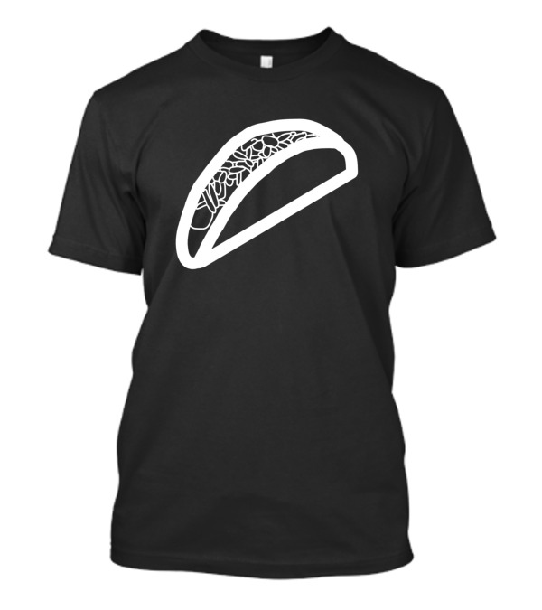 Whiteline Taco Graphic Minimalist T-Shirt