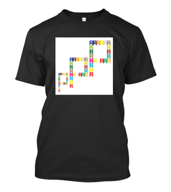 Create Awareness Colorful Ladder T-Shirt