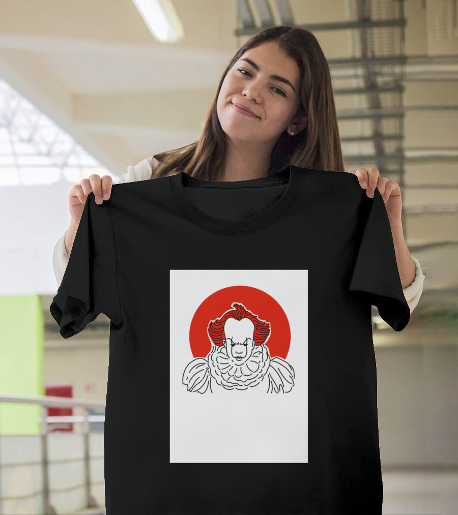 Pennywise Red Circle Clown T-Shirt