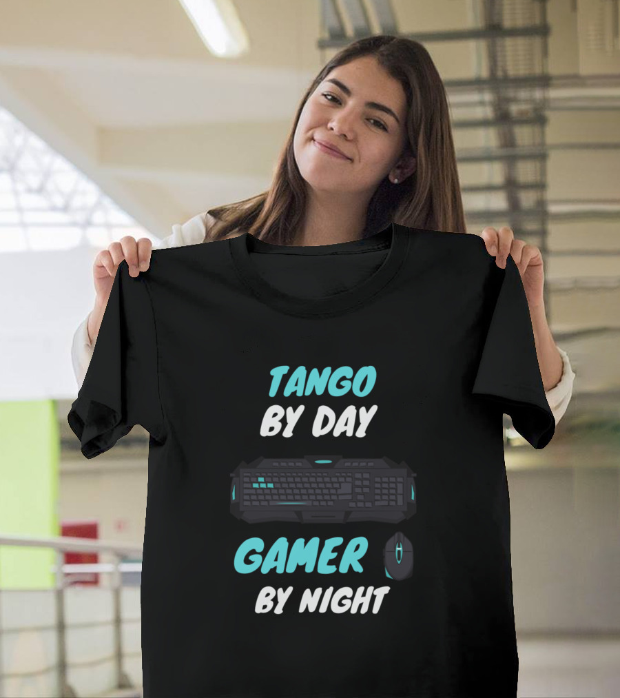 Tango by Day Gamer by Night Keyboard Mouse T-Shirt