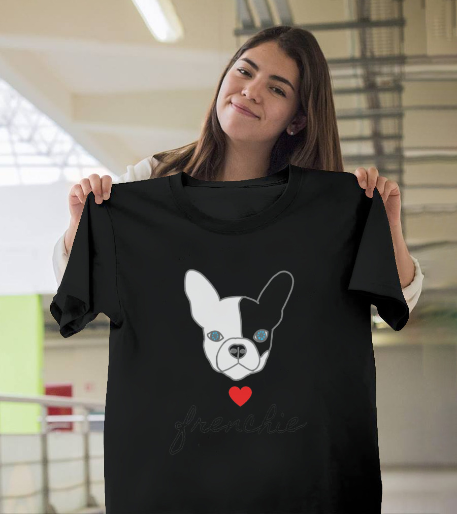 Frenchie Heart Love T-Shirt