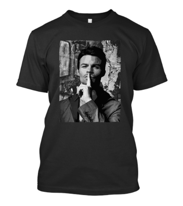 The Vampire Diaries Elijah Mikaelson Silence Gesture T-Shirt
