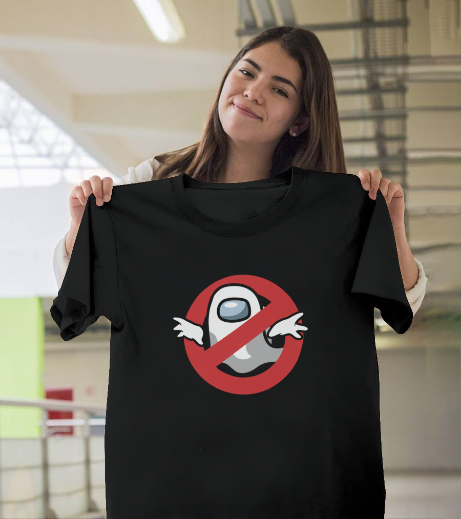 Among Us Ghostbusters Sus Crewmate Mashup T-Shirt