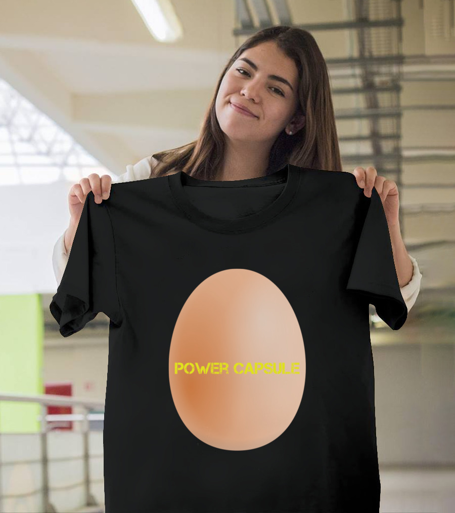 POWER CAPSULE Egg Transformation Sphere T-Shirt