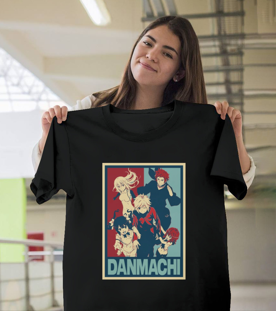Danmachi Adventure Characters Iconic T-Shirt