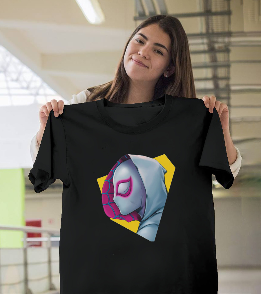 Spidergwen Marvel Comics Hooded Mask T-Shirt