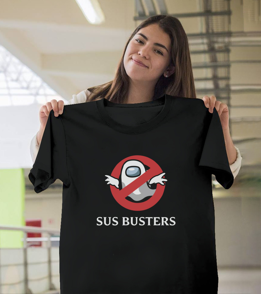 Sus Busters Among Us Ghostbusters T-Shirt