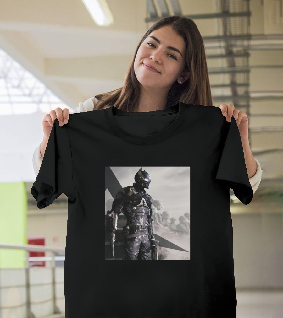 Arkham Knight Armored Vigilante with Tactical Gear T-Shirt