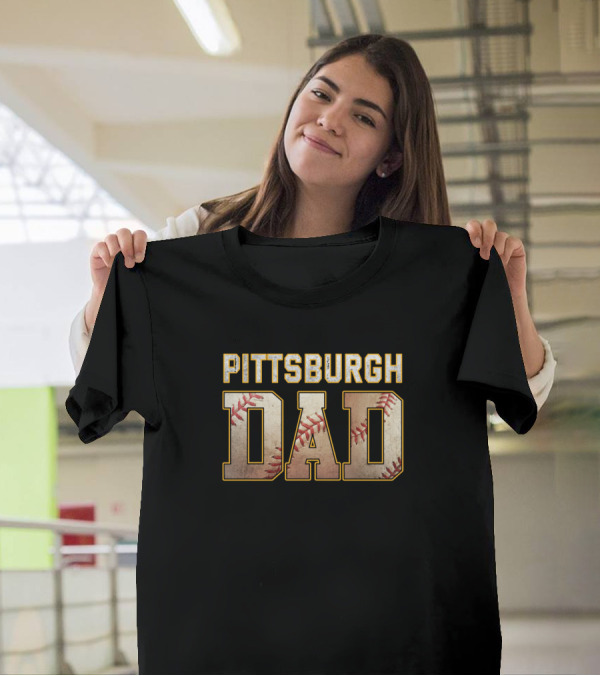 Pittsburgh Dad Baseball Pirates Club T-Shirt