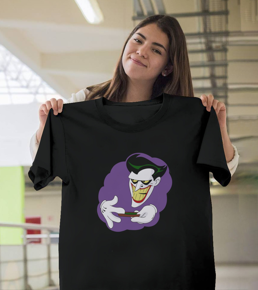Smoking Jay Comedic Villain Icon Rolling T-Shirt