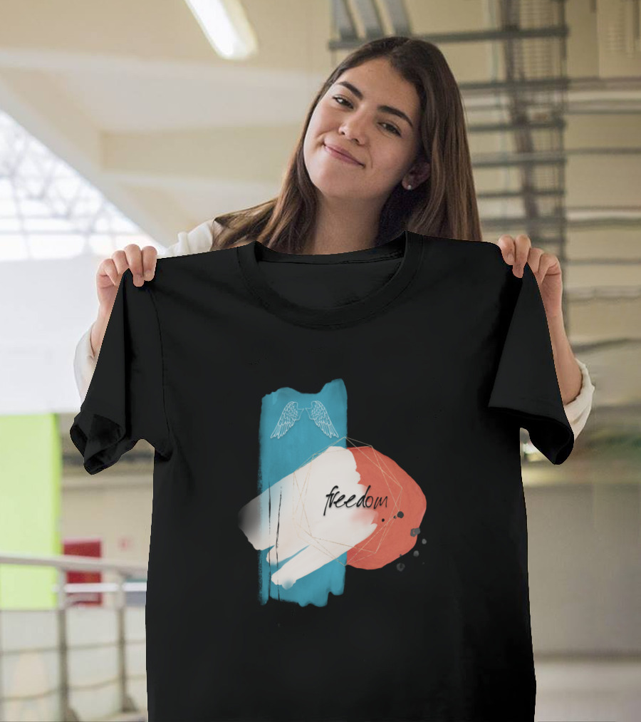 Freedom Wings Zen Modern T-Shirt
