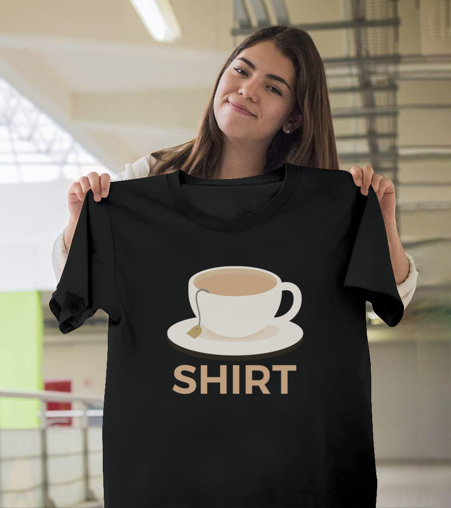 Tea Cup Shirt Realistic T-Shirt