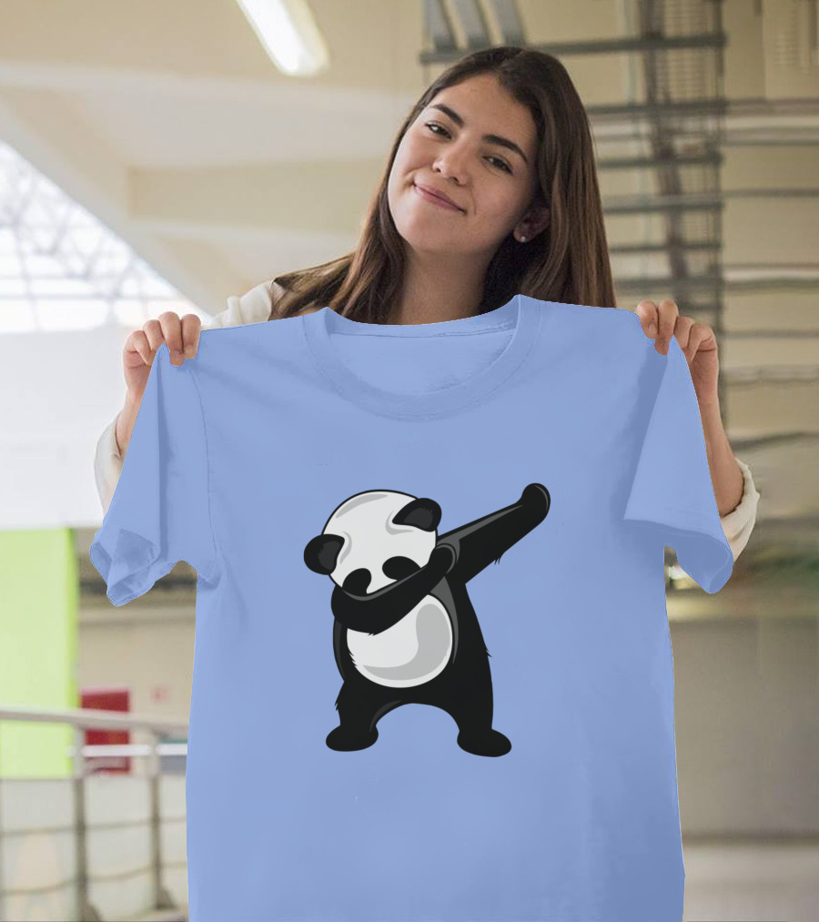 Dabbing Giant Panda Bear Dab Dance T-Shirt