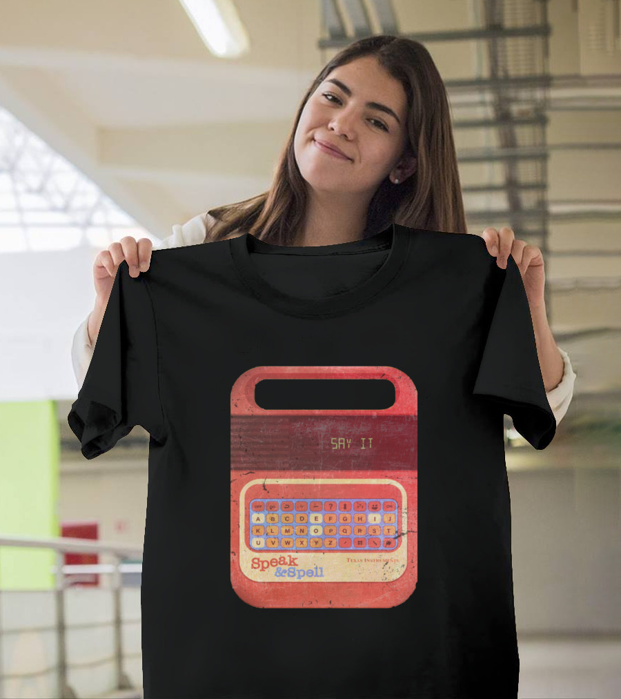 Speak and Spell Say It Texas Instruments 80s Toys Classic T-Shirt
