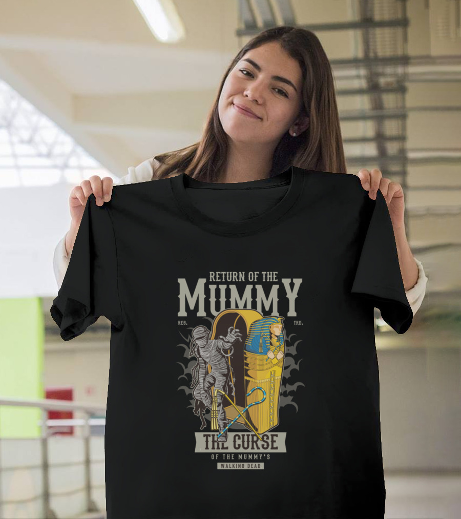 Return of the Mummy The Curse of the Mummy's Walking Dead T-Shirt