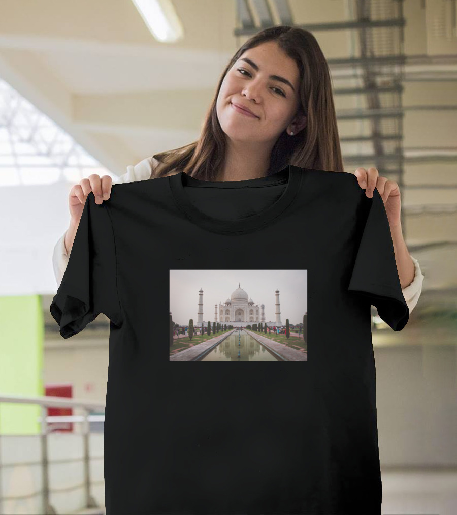 India Taj Mahal Reflection T-Shirt