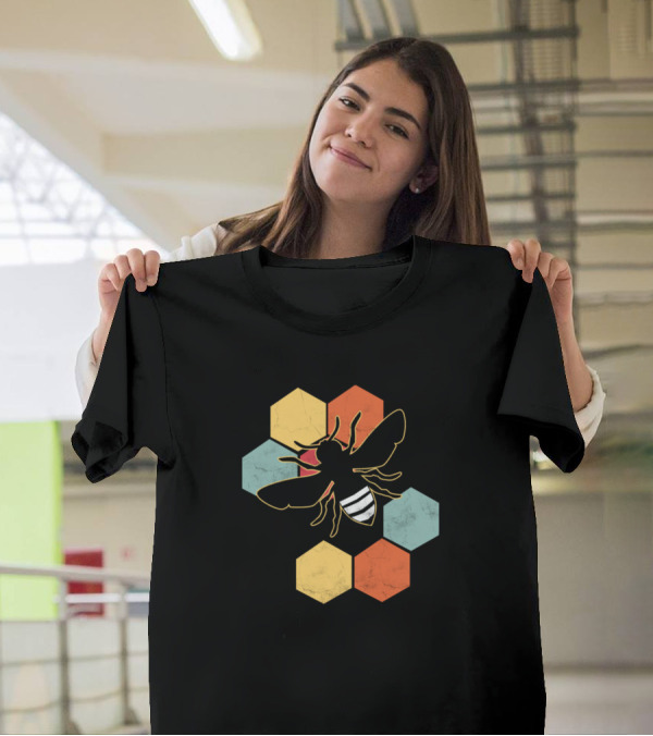 Super Bee Honeycomb Retro T-Shirt