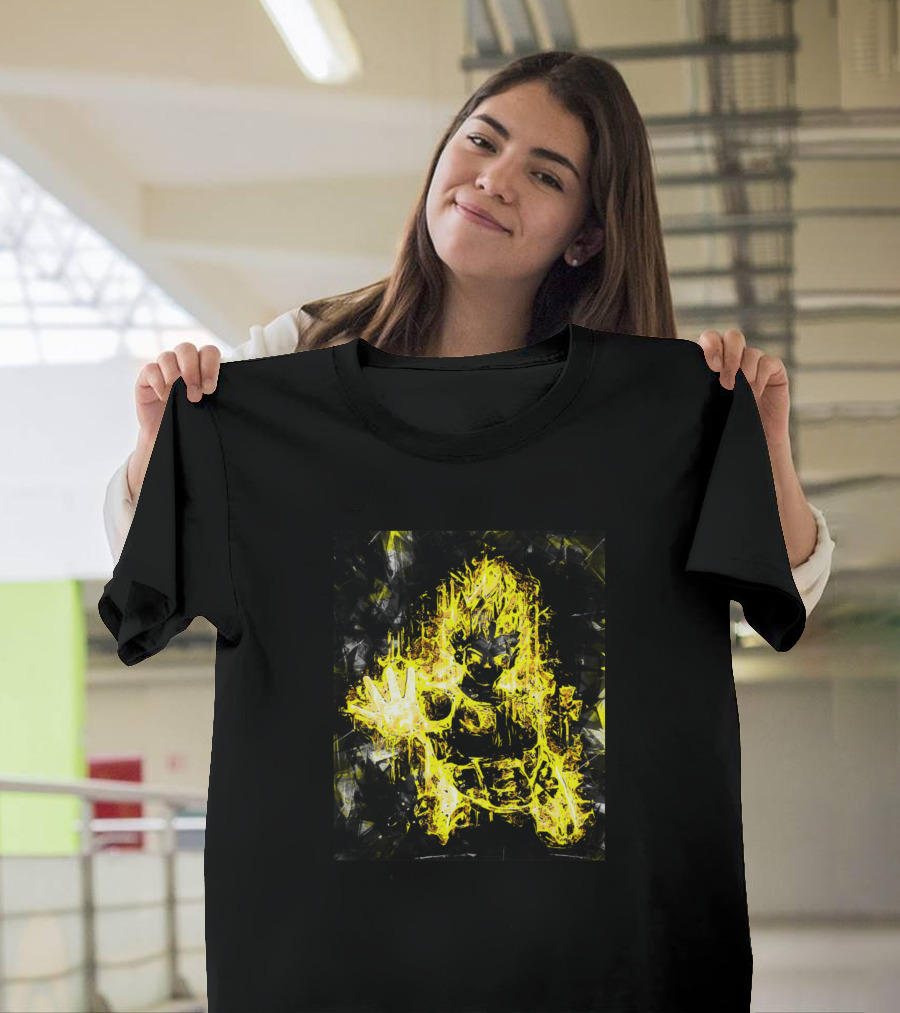 Vegeta Royalty And Pride Super Saiyan Yellow Aura Power T-Shirt