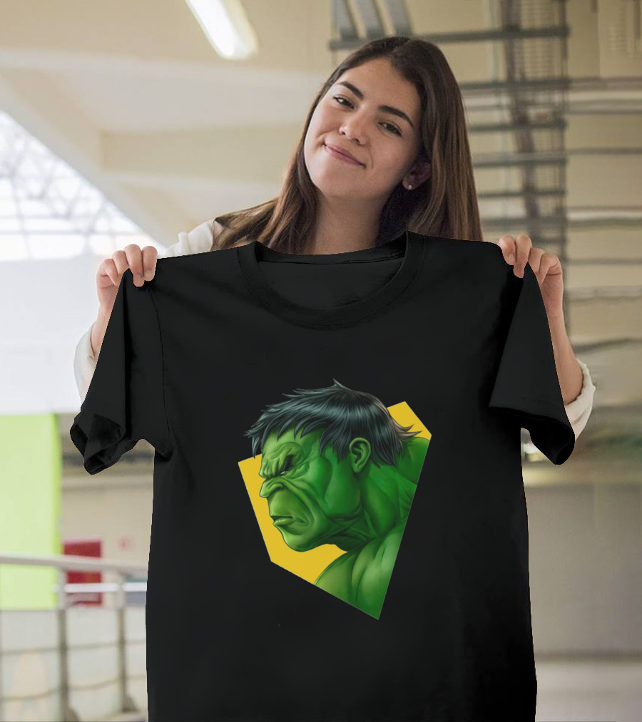 Hulk Green Marvel Hero Profile T-Shirt