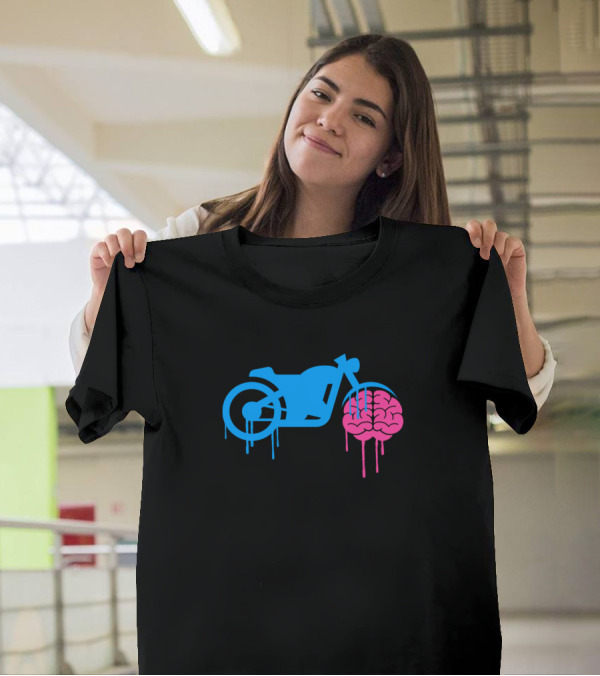Brain Bike Dripping Fusion T-Shirt