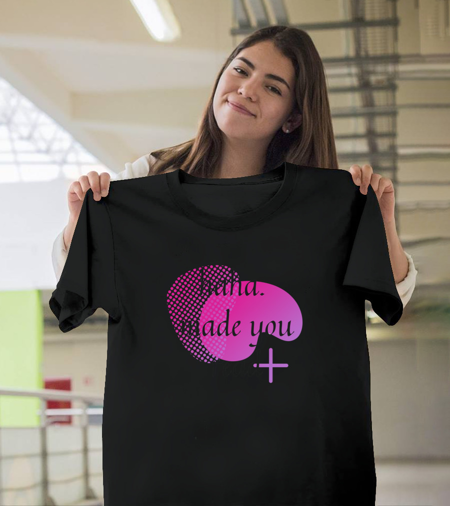 Haha Made You Read Plus Pink Dots T-Shirt