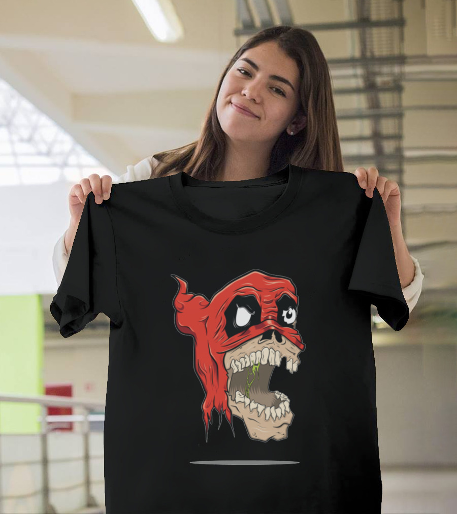 Headpool Undead Marvel Merc Skull T-Shirt