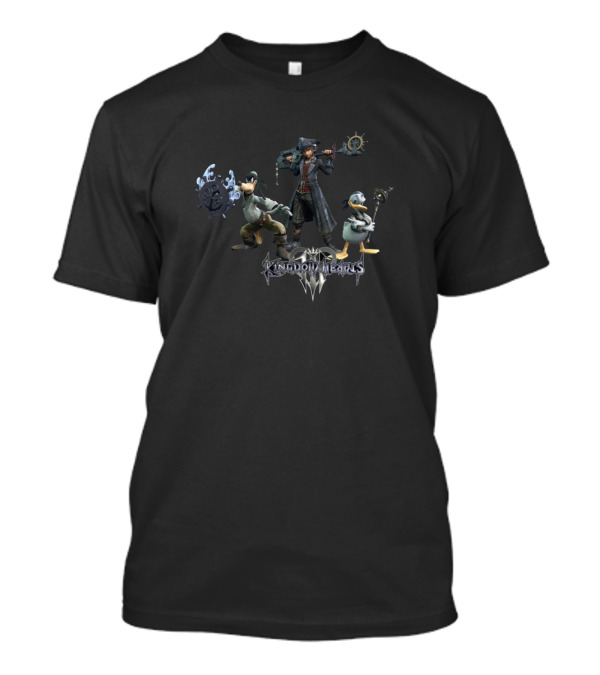 Kingdom Hearts III Pirates Of The Caribbean Crossover Characters T-Shirt