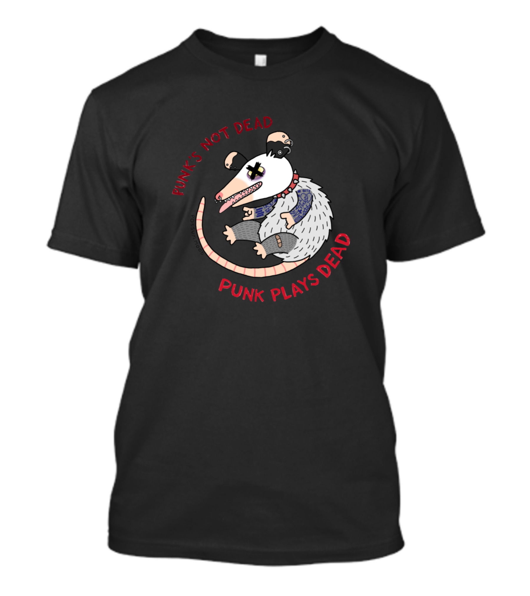 Punk's Not Dead Punk Plays Dead T-Shirt
