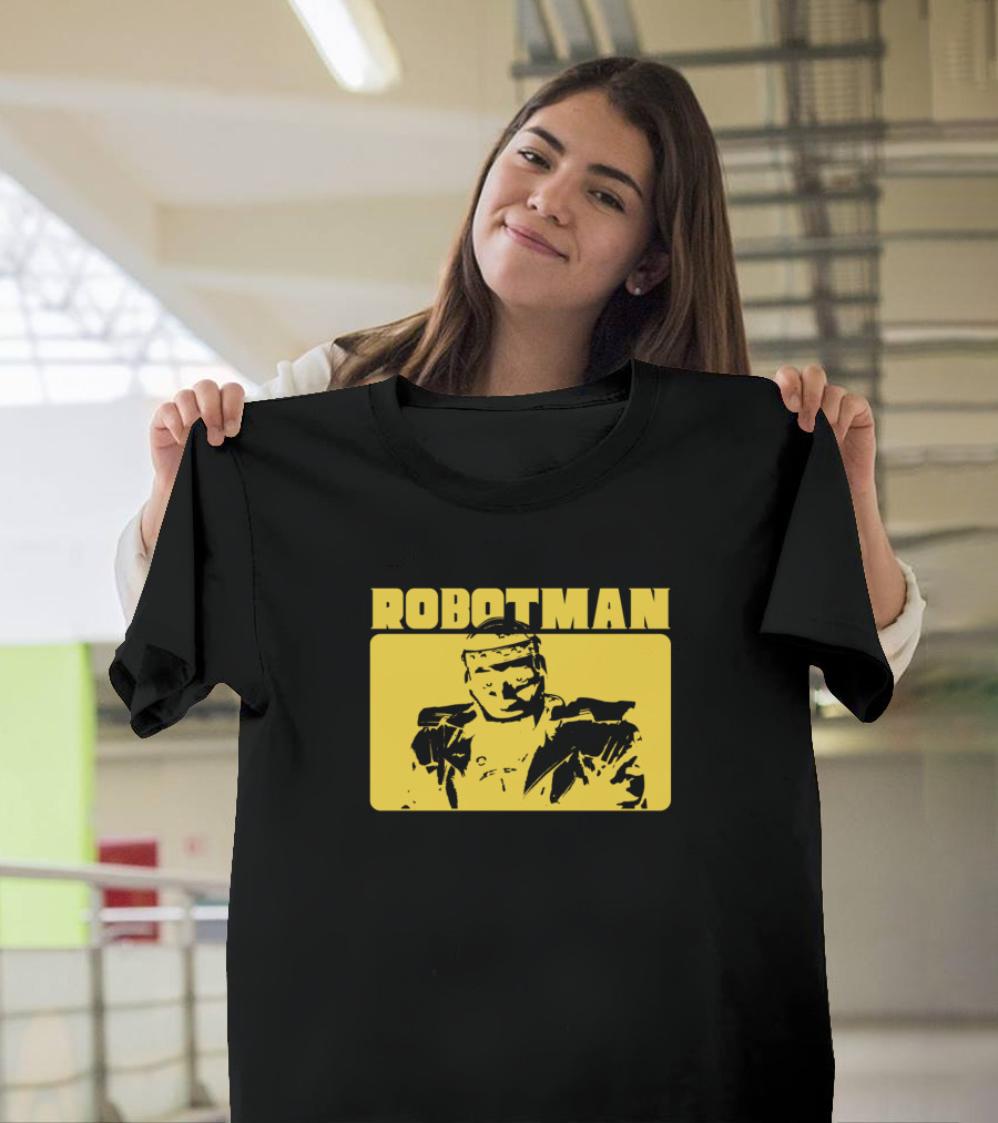 Robotman DC Comics Doom Patrol Comic Character T-Shirt