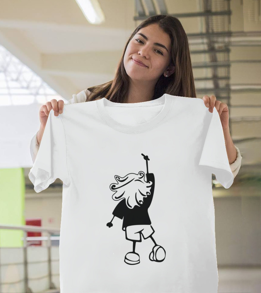Chapelier Fou Silhouette with Raised Arm T-Shirt