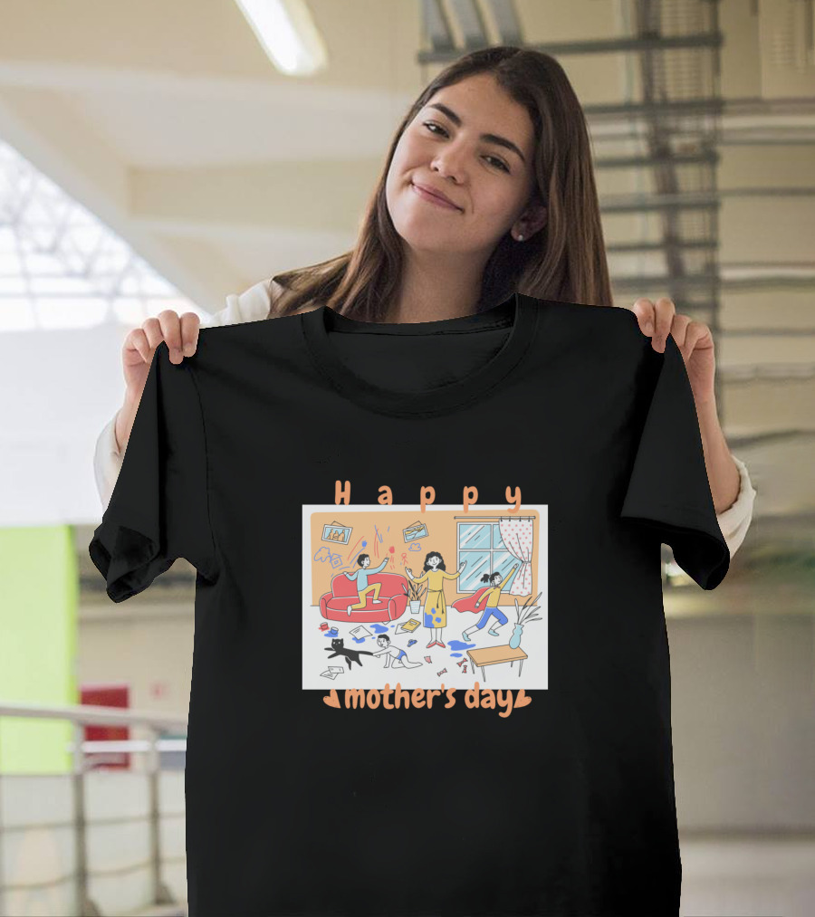 Happy Mother’s Day Calm Mom amidst Chaos T-Shirt