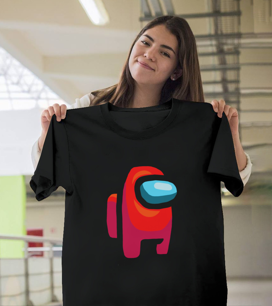 Among Us Game Red Crewmate Character T-Shirt