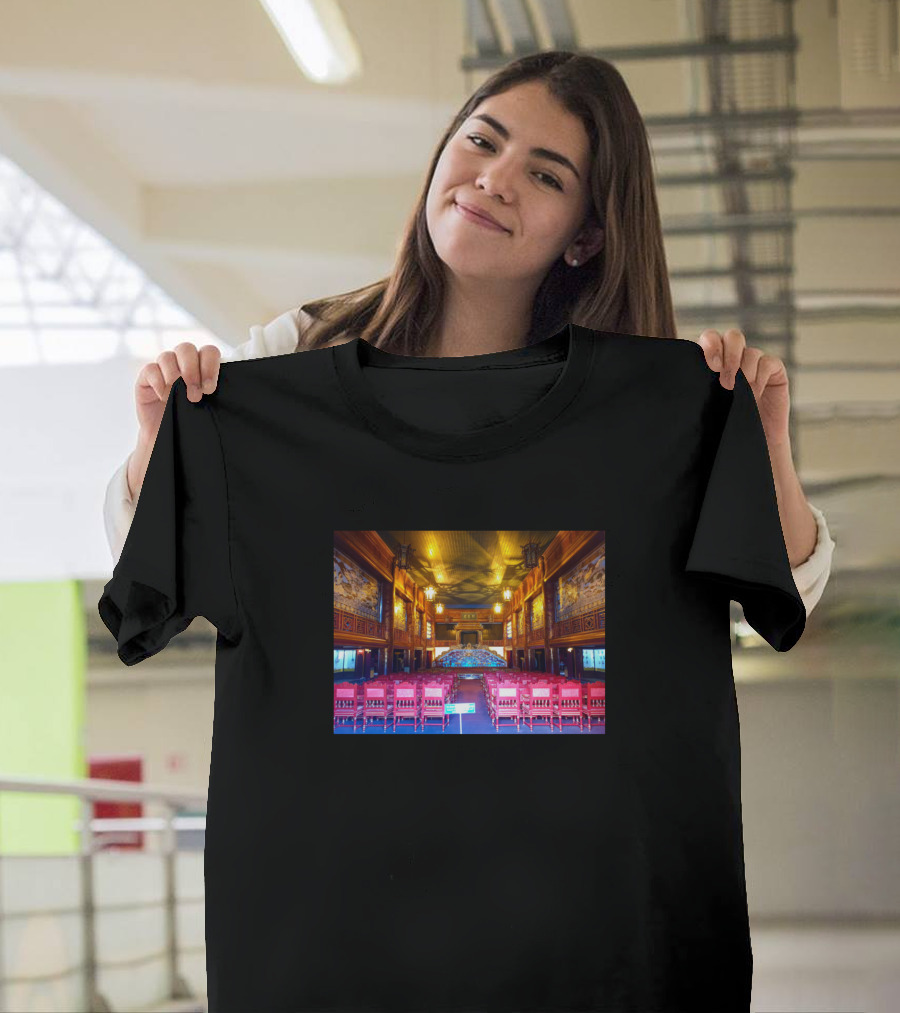 Duyet Thi Duong Royal Theater Interior Imperial City Hue Vietnam T-Shirt