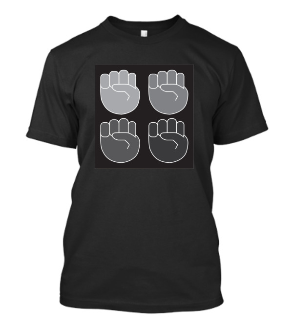 Fight The Good Fight Fist Symbol Quartet T-Shirt