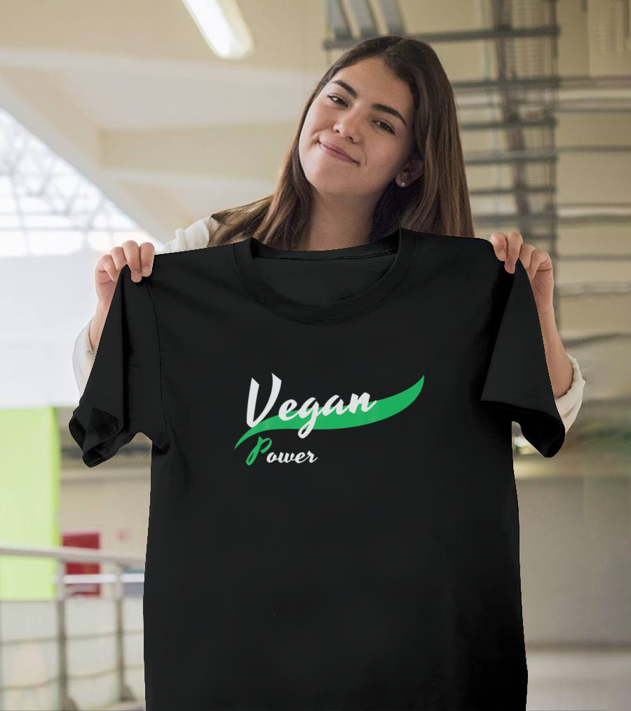 Vegan Power Green Swoosh T-Shirt