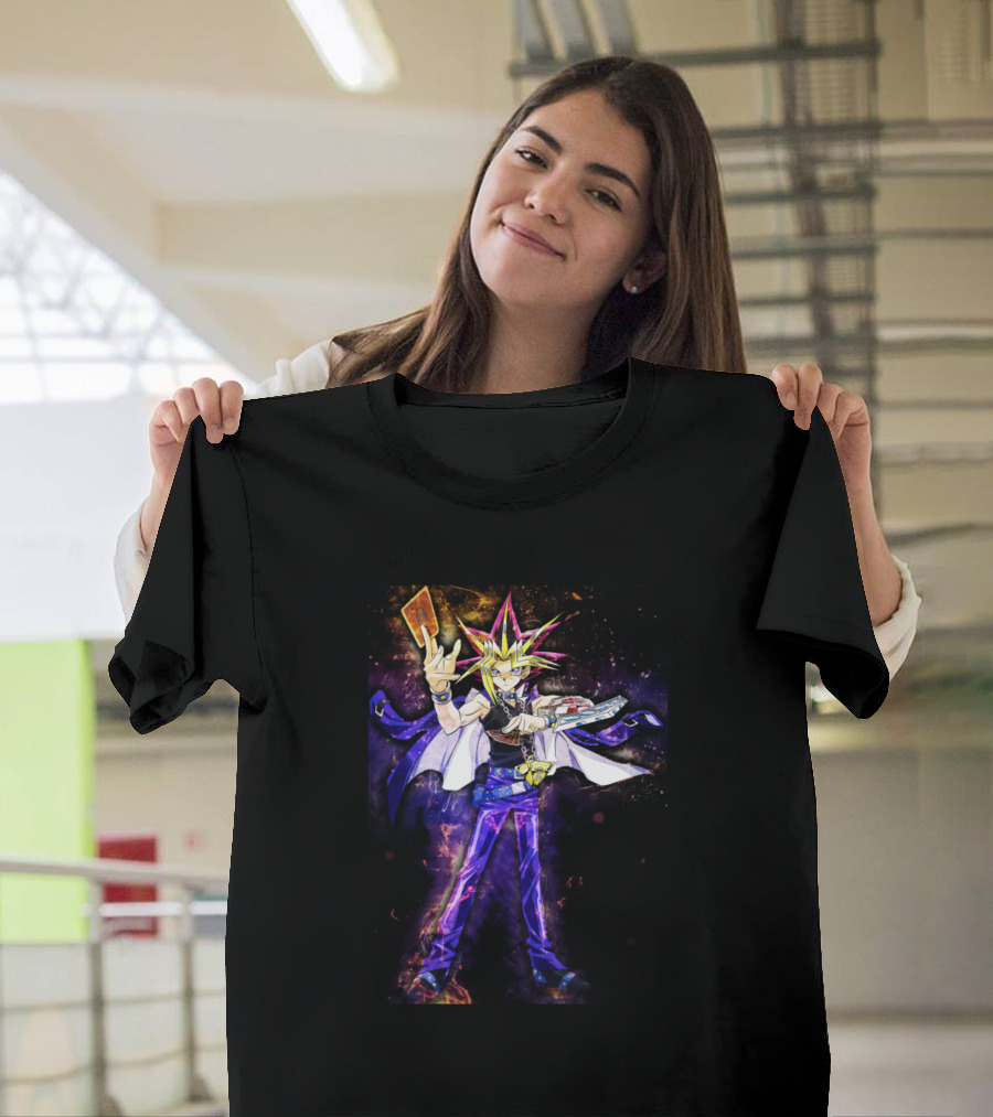 Yugi Aura Duelist Power Anime Vibrant Energy T-Shirt
