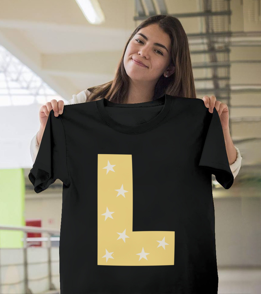 Letter L Star Forest Alphabet T-Shirt
