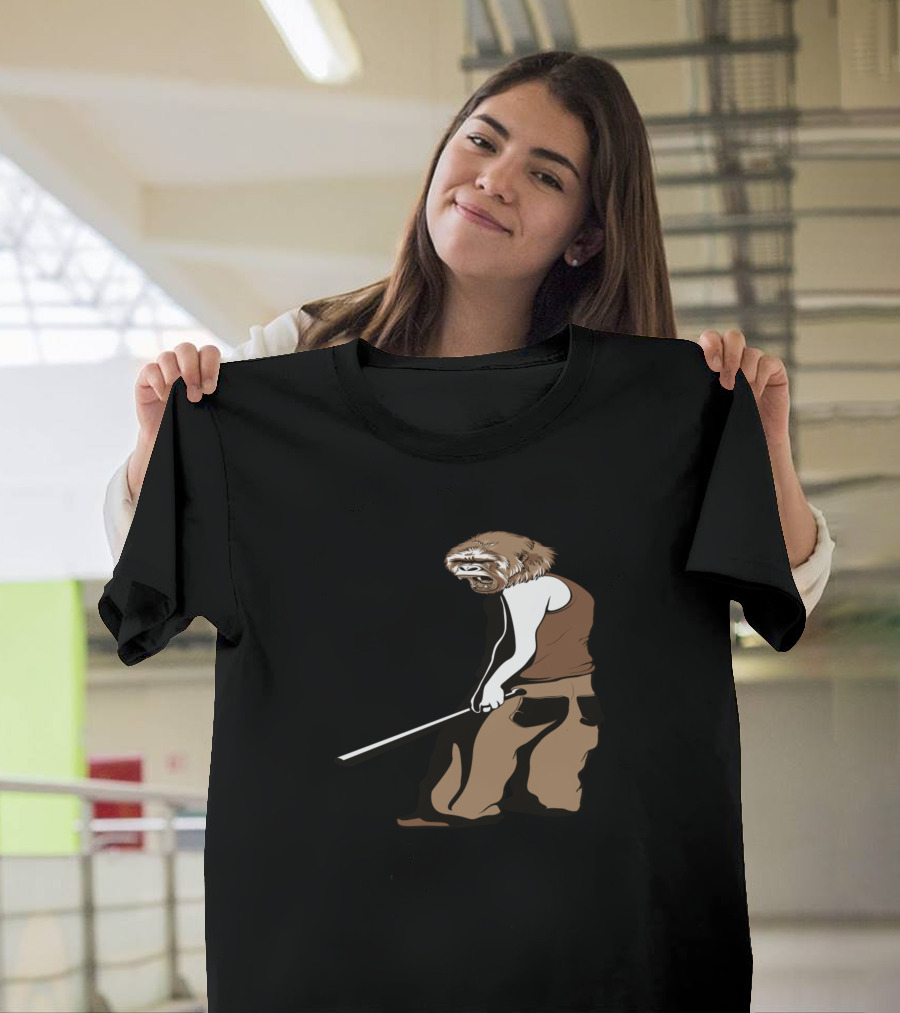 Ape In Action with Bat in Hand T-Shirt